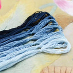 8 Skeins Mulberry Silk Floss Embroidery Thread Floss-Cross Stitch Threads China Silk Woven Jewelry Threads DIY Sewing Kits (08) - color: 08