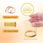 Durable Stainless Steel Jewelry Craft Wire - 500 Loops, 6 Colors Memory Beading Wire for DIY Necklace, Bracelet, Earring, Ring Making & Art Creations, 3 Yards per Roll