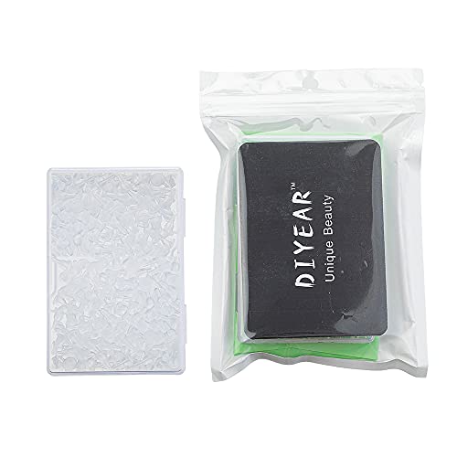 Clear Silicone Earring Backs - 150 Pcs / 75 Pairs Hypoallergenic Secure Push-Back Earring Stoppers for Stud Earrings, 10x6mm Full-Cover Studs Dust-Proof… - color: Silicon Full Style