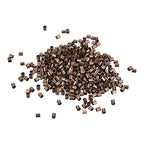 uxcell 1000Pcs Crimp Tube Beads, 2x2mm Brass Tube Crimp End Spacer Beads Tiny Stoppers for Bracelet Jewelry Making DIY, Copper - color: Copper, size: 2x2mm