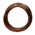 The Beadsmith Square Craft Wire - Soft Temper Beading Wire, Antique Copper Color, 18 Gauge, 7 Yards - color: Antique Copper, size: 18 Gauge, 7 Yard Coil