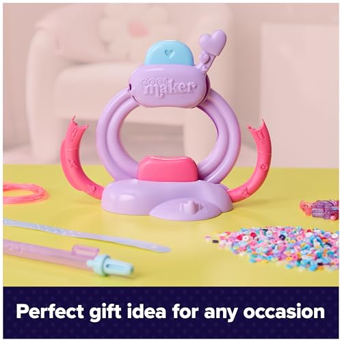 Cool Maker, Stack’d Heishi Studio Bracelet Making Kit with Easy Beading Pen & Over 1200 Beads for Bracelets, Makes 15, Arts and Crafts Kids Toys for Girls Ages 7 and up - style: Heishi Studio Bracelet Maker