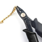 Grounded Plier, Precise Control Unleash Unrivaled Precision for Fine Chain Welding, 3ft Cable Secure Connection, Ideal for Permanent Jewelry Fine Chain Welding, Black