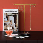 Jewelry Stand Display Necklace Holder T-Bar Plated Metal Tabletop Jewelry Tower For Earring
