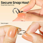 LEOBRO 100PCS Lobster Claw Clasps and Key Rings, Keychain Making kit, Keychains Clips and Key Chain Ring, for Key Chain, Jewelry Making, Art Crafts, Gold & Silver