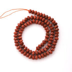 Faceted 4x6mm Natural Goldsand Stone Rondelle Spacer Gemstone Beads Loose Semi Gemstone Beads for Jewelry Making - color: Goldsand