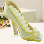 2 PCS Set Jewlery Display Shoe Ring Holder - Mannequin Necklace Display Bracelet Orgaziner (Yell) - color: Yell