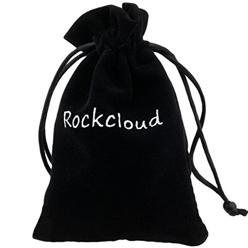 rockcloud Natural Rock Crystal Points Titanium Coated Clear Quartz Sticks Spikes Top Drilled 15 inch Strand,Natural Champagne - color: #27-Champagne(Small)