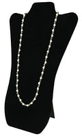 N'ice Packaging Nice New Black Velvet Necklace Jewelry Display Easel 14" H