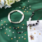 PH PandaHall 500pcs Tibetan Flower Spacer Beads, 2 Colors 5mm Alloy Daisy Beads Metal Jewelry Spacers Snowflake Spacer for Bracelet Necklace Earring Jewelry Making, Golden&Silver - color: Gold Silver