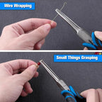 SPEEDWOX 6-Inch Mini Needle Nose Pliers for Jewelry Making Long Needle Nose Plier with Smooth Jaws Long Chain Nose Pliers Jewelry Plier for Jewelry Making, Bending Wire and Small Object Gripping - style: Needle Nose Pliers