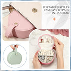 Weysat Travel Jewelry Case Bulk Mini Leather Bridesmaid Jewelry Gift Box Small Earring Storage Organizer(White, Pink, Green, Blue, Purple, Dark Pink,12 Pack) - color: White, Pink, Green, Blue, Purple, Dark Pink