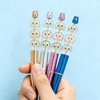 20Pcs 16mm Luminous Eye Focal Round Beads for Pens Eye Fancy Space Beads for DIY Craft Beadable Pens Keychain Bracelet Necklace Earrings Jewelry Making - color: Eye