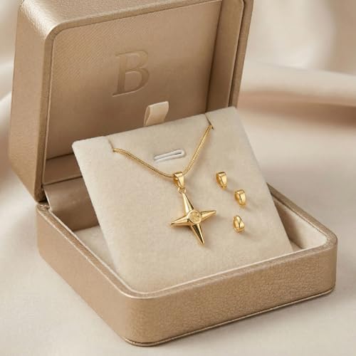 30 Pcs Necklace Pendant Clasp, Metal Charm Clasp Pinch Bails for Pendants with Groove Design, Snap On Jewelry Clasps Connectors Pendant Bails for Jewelry Making Bracelets - 3.9x6mm, Gold