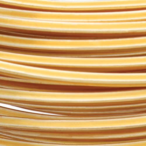 The Beadsmith Square Craft Wire - Medium Temper Beading Wire, Gold Color, 18 Gauge, 4 Yards - color: Gold, size: 18 Gauge, 4 Yard Coil