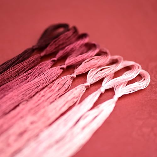 Natural 100% Mulberry Handmade Embroidery Silk Thread Silk Floss (37) - color: 37