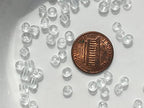 Czech Glass Seed Beads Crystal Clear Size:6/0 40 gr / 1.4 oz… (Crystal Clear) - color: Crystal Clear