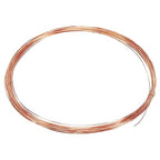 PATIKIL 32.8 Feet Solid Bare Copper Wire, 28 Gauge 99.9% Pure Copper Wire 0.35mm Soft Beading Wire Metal Plant Stem Ties for Jewelry Craft (10m) - size: 0.35mmx10m
