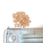 100pcs 14/20 Gold Filled Round Open Jump Rings 2.9MM OD, 1.6MM ID 22 Gauge by CRAFT WIRE - color: 22 Gauge, size: 2.9MM