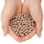 BONNY BOXX 1000PCs 6MM Matte Light Brown Acrylic Round Beads, Frosted Plastic Resin Bubblegum Balls Chunky Gumball Beads for Necklace and Bracelet Making, Crafting Supplies - color: Matte Light Brown, size: 6MM