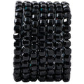 Natural Faceted Black Onyx Cube Stone Beads 5-5.5mm 60pcs/str Loose Square Semi Gemstone Stone Beads for Making Bracelets Necklace Earrings - color: Black Onyx