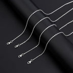 Lemonkey 24 Pack Necklace Chains Bulk,Silver Plated DIY Cable Link Chains for Jewelry Making 16 Inches - color: Silver, size: 16inch
