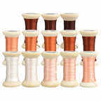 Natural 100% Mulberry Handmade Embroidery Silk Thread Silk Floss (30) - color: 30