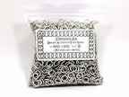 1 Pound Bright Aluminum Chainmail Jump Rings 14G 9/32" ID (1800+ Rings) - size: 14SWG 9/32" ID