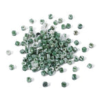 BEADIA Natural African Jade Short Cylinder Beads 2x3mm 155pcs Tube Loose Semi Gemstone Beads for Jewelry Making Design - color: African Jade