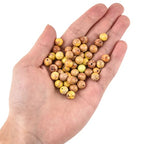 8mm Yellow Sea Sediment Imperial Jasper Round Gemstone Natural Stone Loose Beads for Jewelry Making Design Crafts 45 Pcs 15 Inch - color: Yellow, size: 8mm