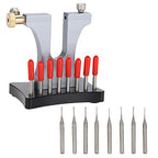 Damaged Screw Removal Tool, Broken Screw Extractor with 8 Stainless Steel Pins for Watch Repair