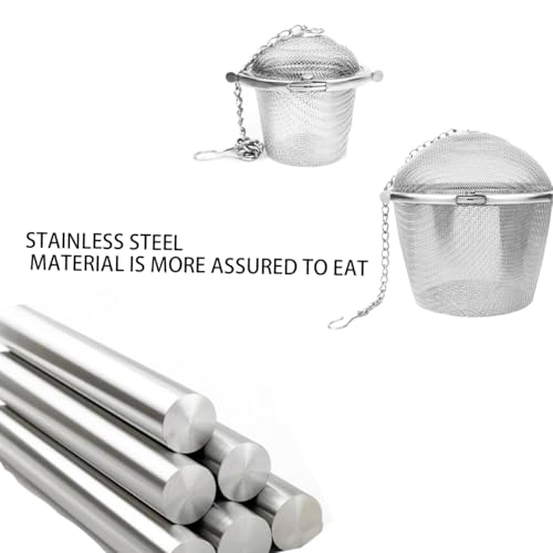 4 Jewelry Cleaner Baskets Small Parts Jewelry Cleaning Basket - Stainless Steel Basket for Ultrasonic Jewelry with Lock and Hook Ideal Small Parts Jewelry Cleaning Basket - size: 3.4+2.6Inch
