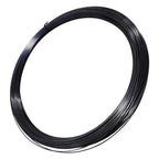 Nitinol Shape Memory Wire 0.15mm x 32.8ft Black Super Elastic Nitinol Wire Pre-Trained Straight, High Flexibility, Corrosion-Resistant NiTi for Robotics, Science Kits & DIY Projects - size: 0.15mmx10m (0.0059"x32.8ft), style: Black