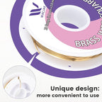 Square Brass Wire 20ga, 30ft – Versatile Raw Brass for Metalworking & Jewelry - color: 20 Gauge(0.8x0.8mm)