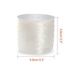 Paxcoo 1.2mm Elastic Stretch String Cord for Jewelry Making Bracelet Beading Thread