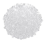 uxcell 2000 Pcs Glass Seed Beads Bulk, 4mm Mini Loose Glass Bugle Beads for DIY Earrings, Necklaces, Bracelets, Jewelry Making, Clear White - color: Clear White, size: 4mm