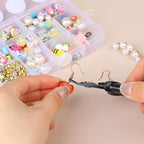 Bead Crimping Pliers Bead Crimper Tool Jewelry Crimping Tool Bead Crimping Pliers Tool for Jewelry Making Beads DIY Craft