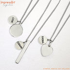ImpressArt - Signature Homeroom Metal Stamp Set, Letters Uppercase & Numbers Bundle