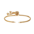 DanLingJewelry 10pcs 304 Stainless Steel Adjustable Slider Bracelet Slider Extender Chains Friendship Bracelets for Jewelry Making DIY 8 Inches(215mm) G - color: StyleⅪ-10 pcs-Golden