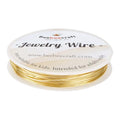 Beebeecraft 98 Feet 0.8mm Jewelry Wire 14K Gold Plated Brass Bendable Crafting Wire for Jewelry Making Beading Wrapping Sculpting DIY Crafts Necklace Bracelet Earring - color: 14k Gold