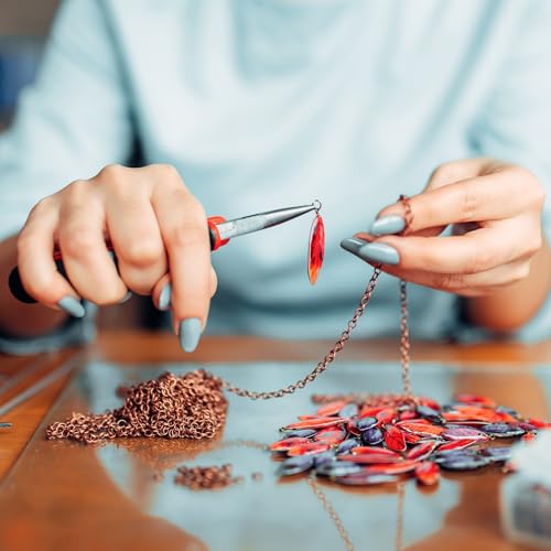 Small Metal Jump Rings for Jewelry Making by Mandala Crafts - color: Antique Brass, size: 10mm