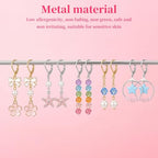 80 Pcs Leverback Earring Hooks - Stainless Steel Lever Back Earrings Clasps, Hypoallergenic French Ear Hooks & Clasps, Women Leverback Earring Findings for Earrings DIY Jewelry Making (Gold, Silver)