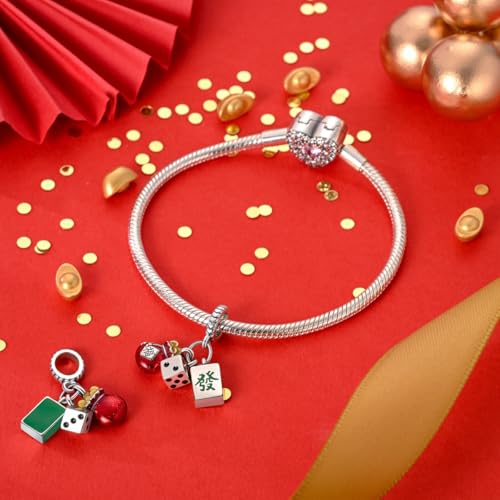 LAZA Charms for Bracelets 925 Sterling Silver Butterfly Summer Travel Ocean Lucky Charm Beads Pendant Jewelry for Women Mom - color: blessed