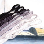 Mulberry Silk Floss Embroidery Thread Floss-Cross Stitch Threads China Silk Woven Jewelry Threads DIY Sewing Kits (14) - color: 14