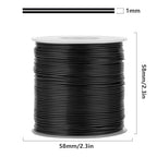 328 Feet Aluminum Craft Wire, 18 Gauge Black Bendable Soft Metal Aluminum Wire Roll Bulk for DIY Crafts Sculpting Jewelry Making - color: Black, size: 18 Gauge