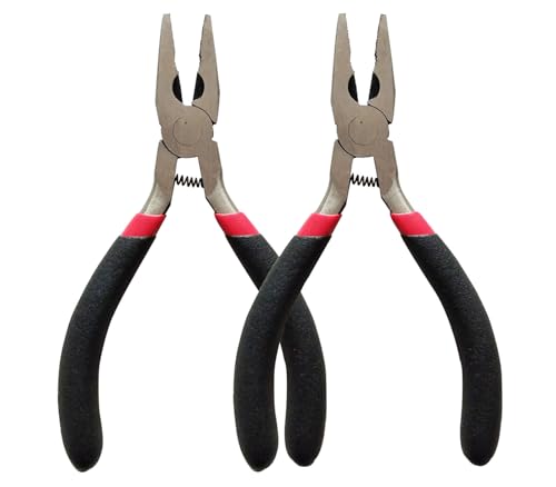 Lineman's Pliers,Jewelry Making Tools,Carbon Steel Tools for Beading, Jewelry Making and Other Crafts,Multi-purpose Fencing Wire Pliers - style: Wire Pliers