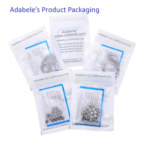 200pcs Adabele 304 Grade Surgical Stainless Steel 4mm (0.16 inch) Small Tiny Open Jump Rings Strong O Ring Connector (0.9mm/19 Gauge) for Craft Jewelry Making SJF84-4 - size: 4mm Ring (0.9mm wire gauge)