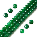 100pcs 10mm Green Agate Beads Natural Gemstone Beads Round Loose Beads for Jewelry Making - color: Green Agate, size: 10mm