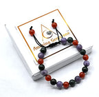 Amazing Gemstone Bracelet for Menopause - Bloodstone Lepidolite Carnelian Bracelet Set for Men Women Healing Calming Anxiety Stress Relief Gifts Pulseras Para Hombres Mujer Stocking Stuffers - color: Menopause
