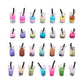 Cheriswelry Cup Cake Resin Pendants Lovely Food Sweet Dessert Dangle Charms Links Hanging Ornament with Metal Loop Fruit Pendants for Key Chains Bracelet Necklace Jewelry Making - color: Mixed Color Milk Tea